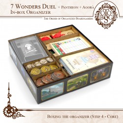 7 Wonders Duel + Agorà + Pantheon Compatible -In Box Organizer - LABMASU di  Arcari Marco